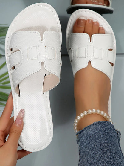 Open Toe Flats Sandals