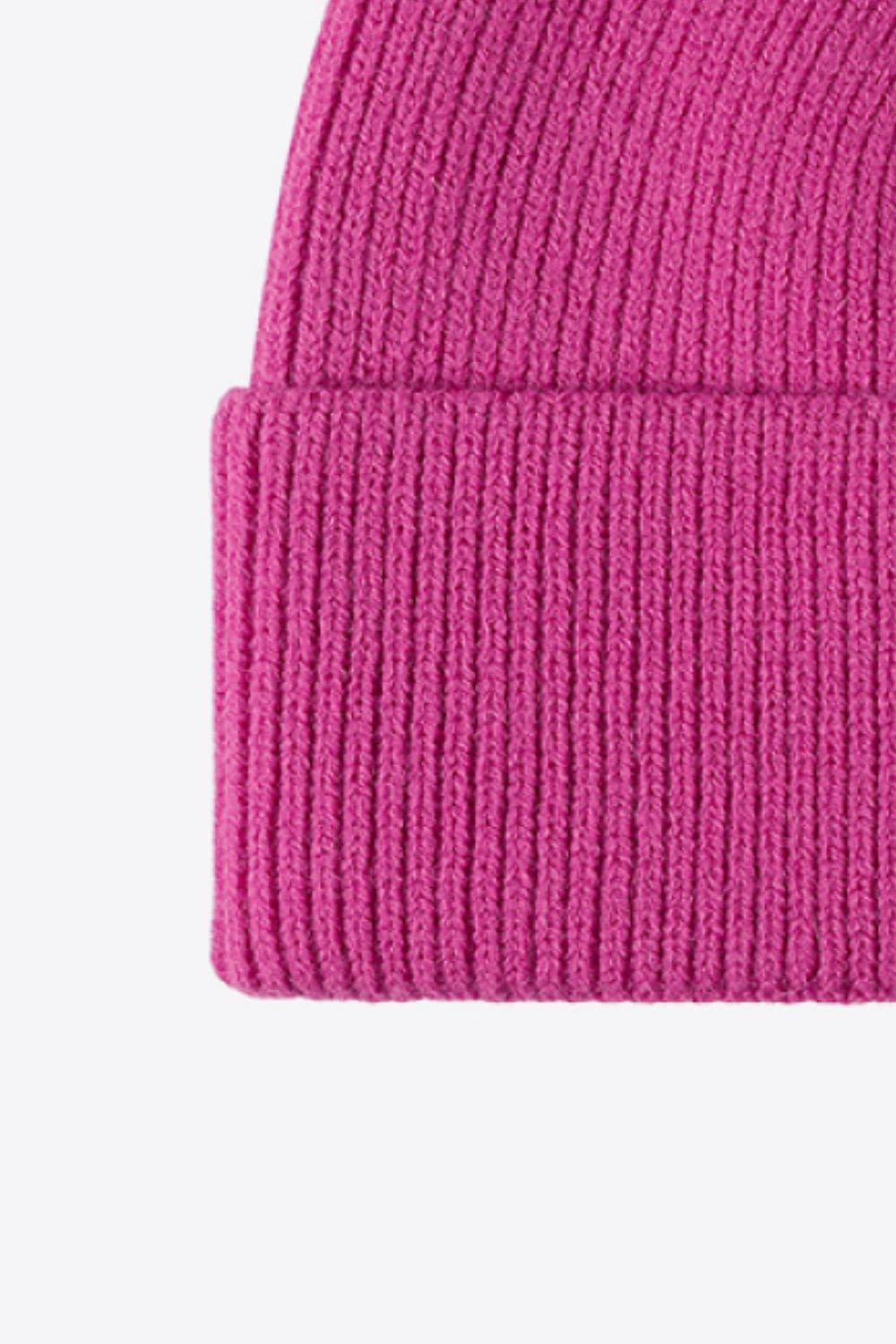 Warm In Chilly Days Knit Beanie.