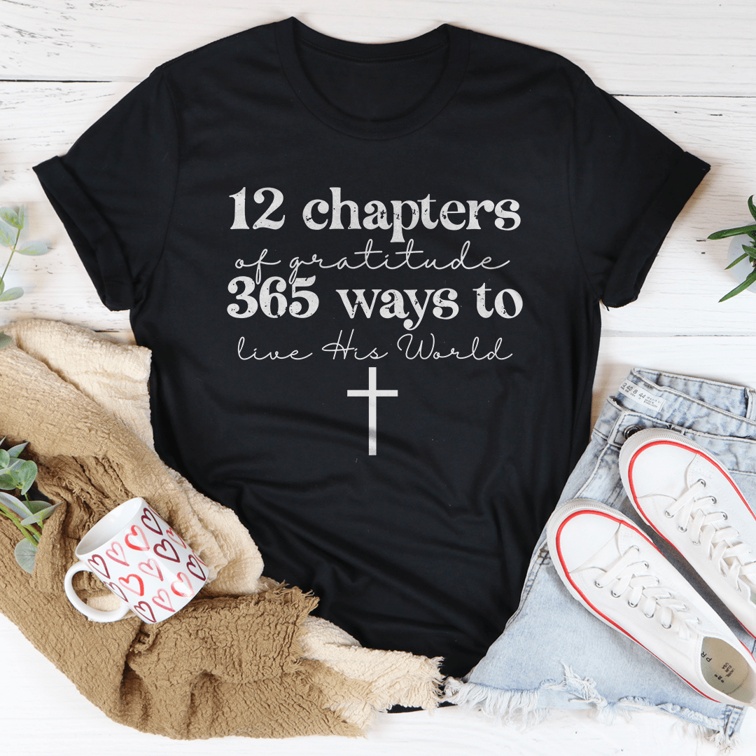 12 Chapters Of Gratitude Tee