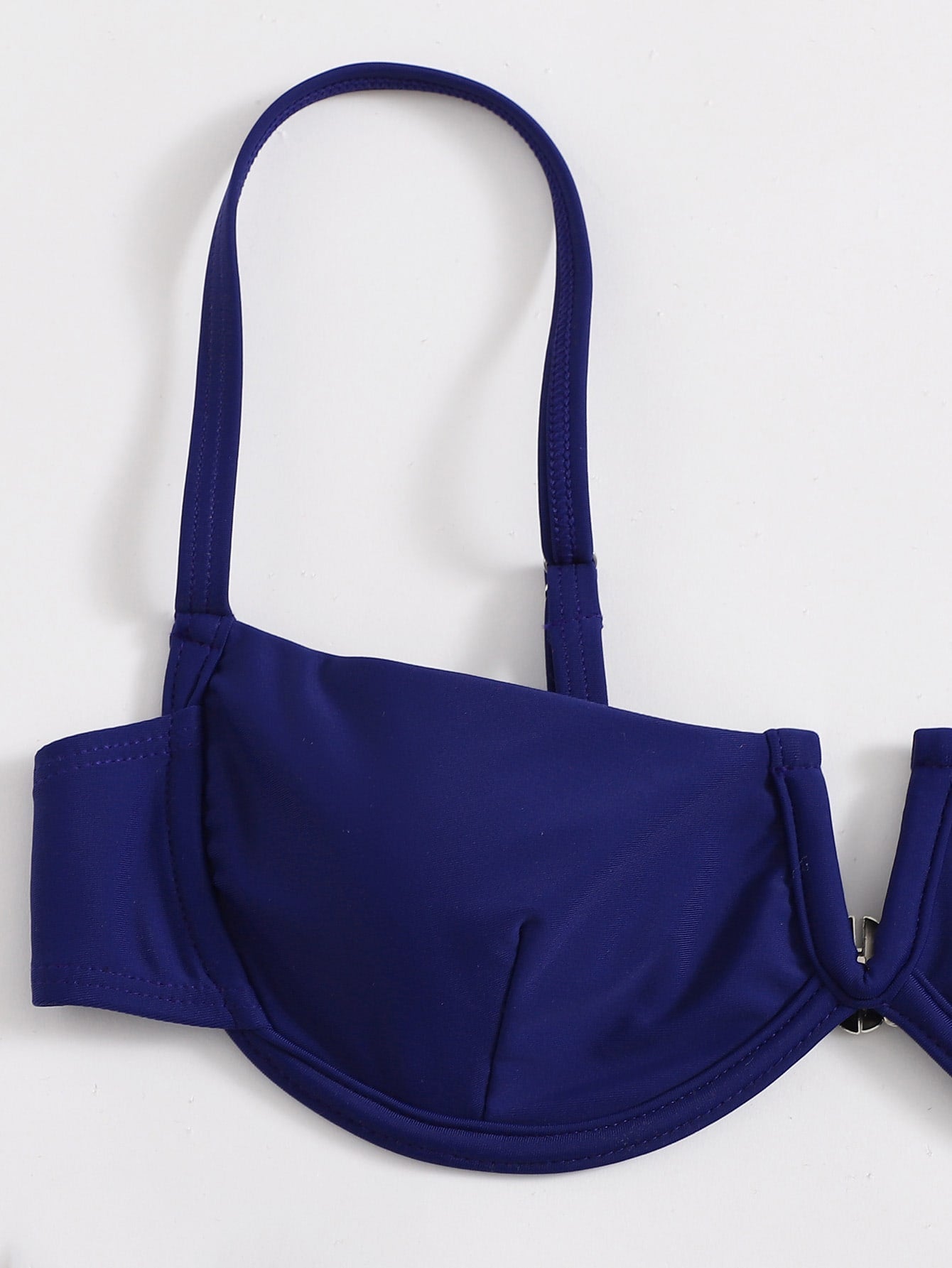 Swimsuit Women Steel Bracket Gathered Sexy Bikini Solid Color Bikini Swimsuit Bella Mia