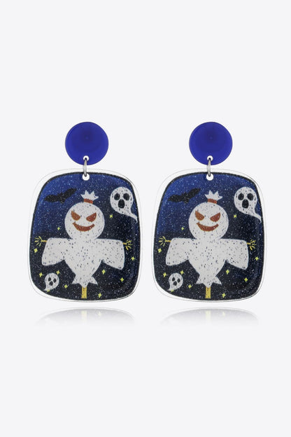 Spooky Acrylic Halloween Earrings