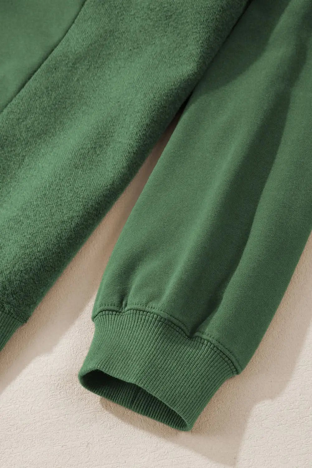 Chic plus size blackish green sweatshirt - Love Salve 