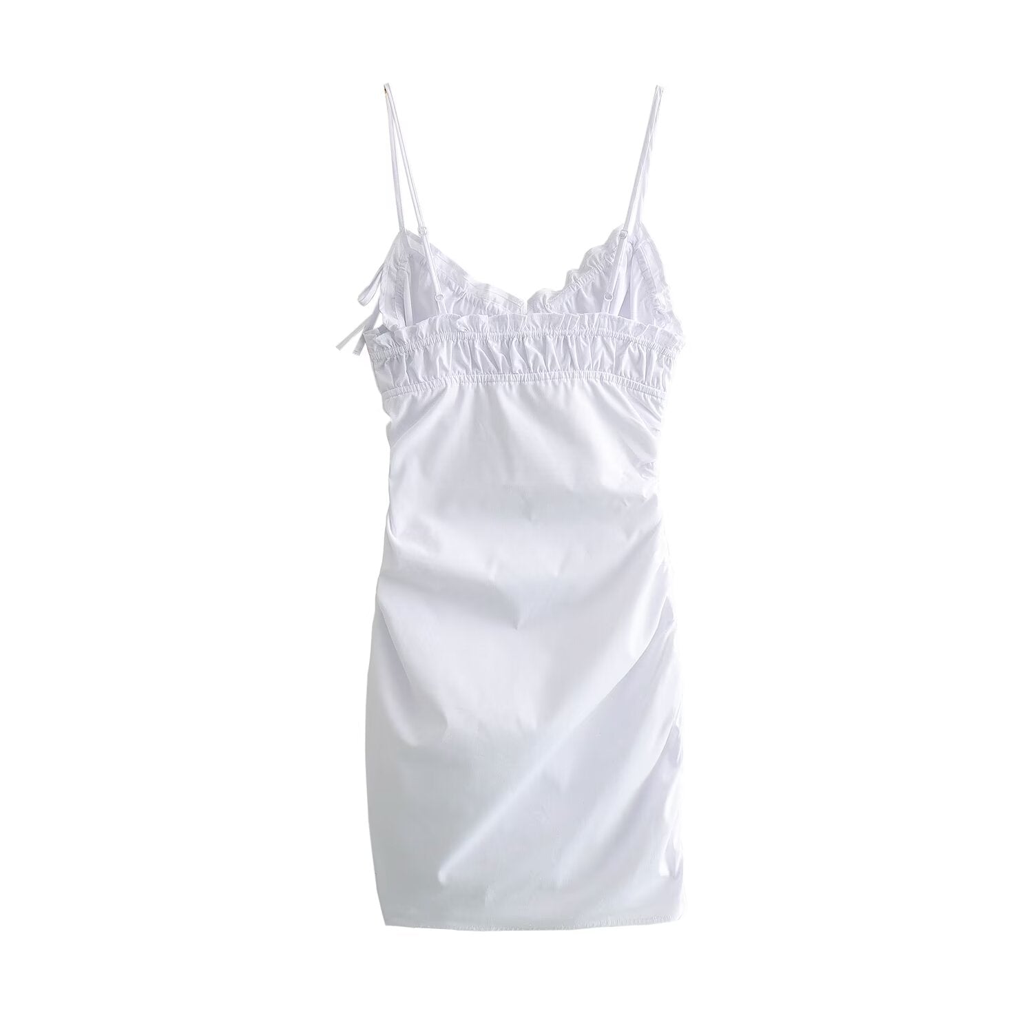 Women Clothing Sexy Sexy Pleating Strap Dress Women Summer Sweet Niche Hip Dress Bella Mia