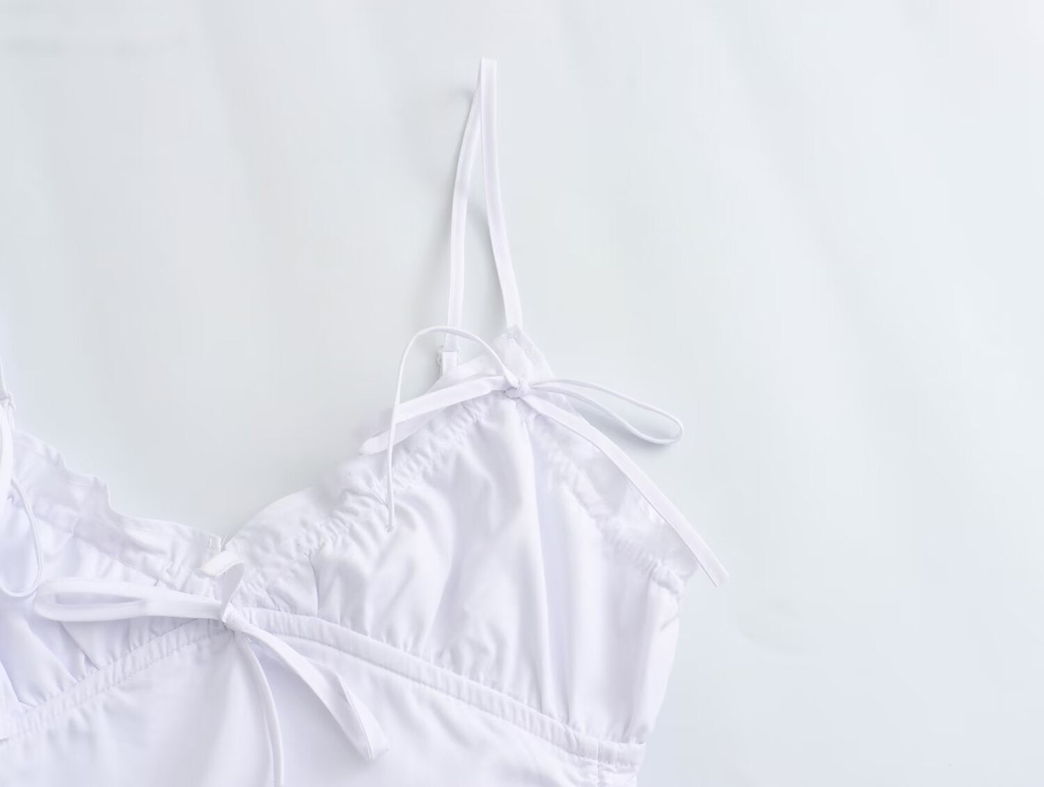 Women Clothing Sexy Sexy Pleating Strap Dress Women Summer Sweet Niche Hip Dress Bella Mia