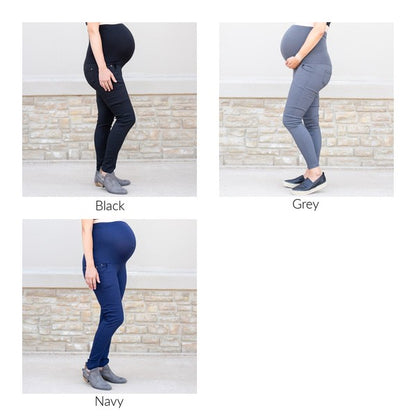 Stylish and supportive maternity jeggings