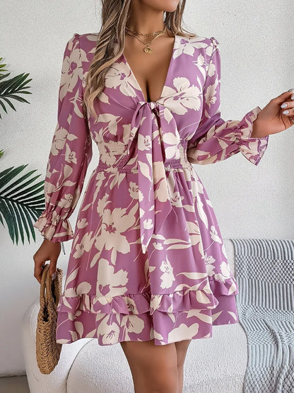 Simply Love: Ruffled Long Sleeve Dress