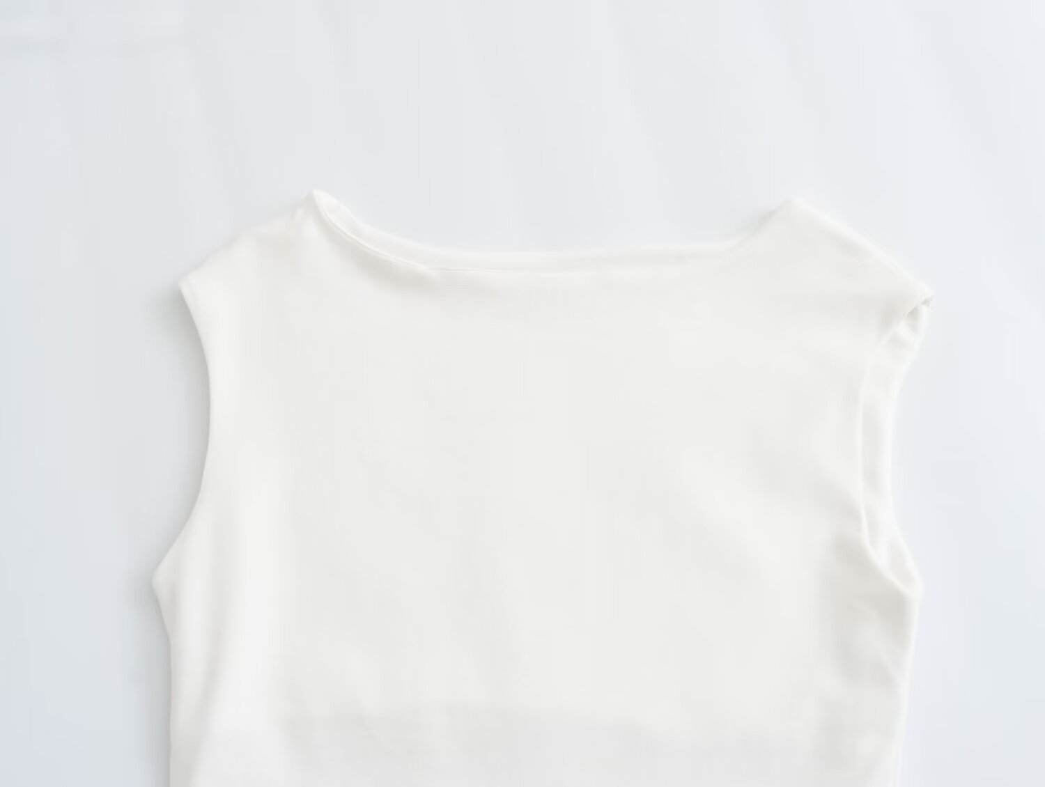 Spring Women Clothing Simple Sleeveless Boat Collar Cotton Jumpsuit Bella Mia