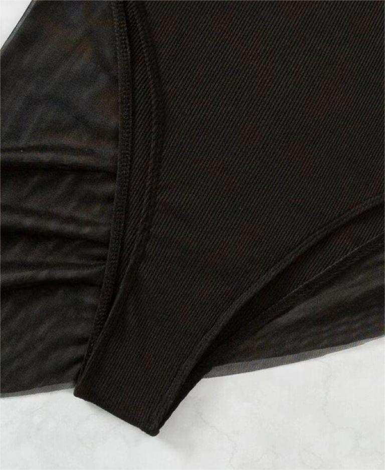 Sexy Triangle One Piece Bikini Bikini Small Pit Mesh Skirt Two Piece Women Swimsuit Bella Mia