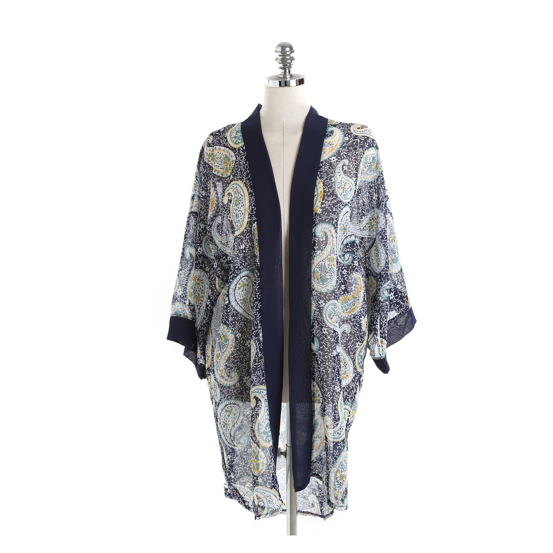 Pineapple Travel All Match Beach Sun Protection Cardigan Blouse Bella Mia