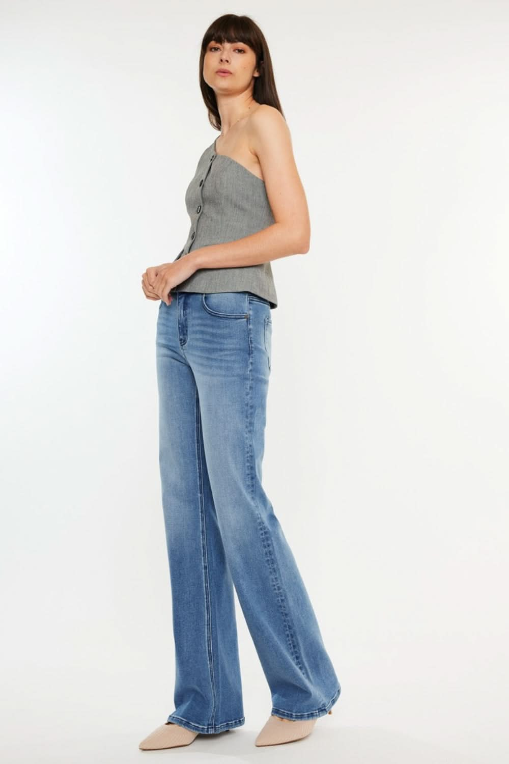 Kancan Ultra High Rise Cat's Whiskers Jeans