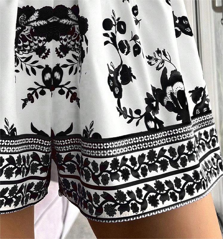 Beach Shorts Overpants Vacation Beach Shorts Summer Loose Printed Pants Bella Mia