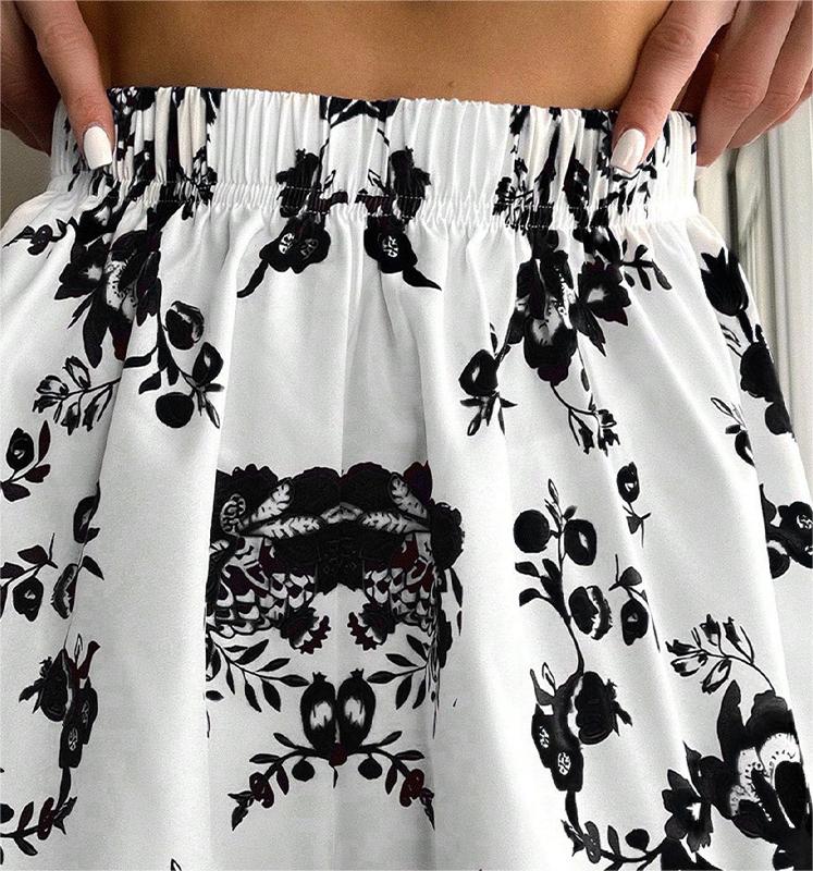 Beach Shorts Overpants Vacation Beach Shorts Summer Loose Printed Pants Bella Mia