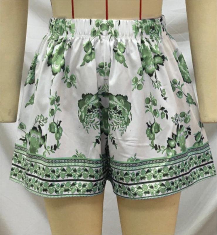 Beach Shorts Overpants Vacation Beach Shorts Summer Loose Printed Pants Bella Mia