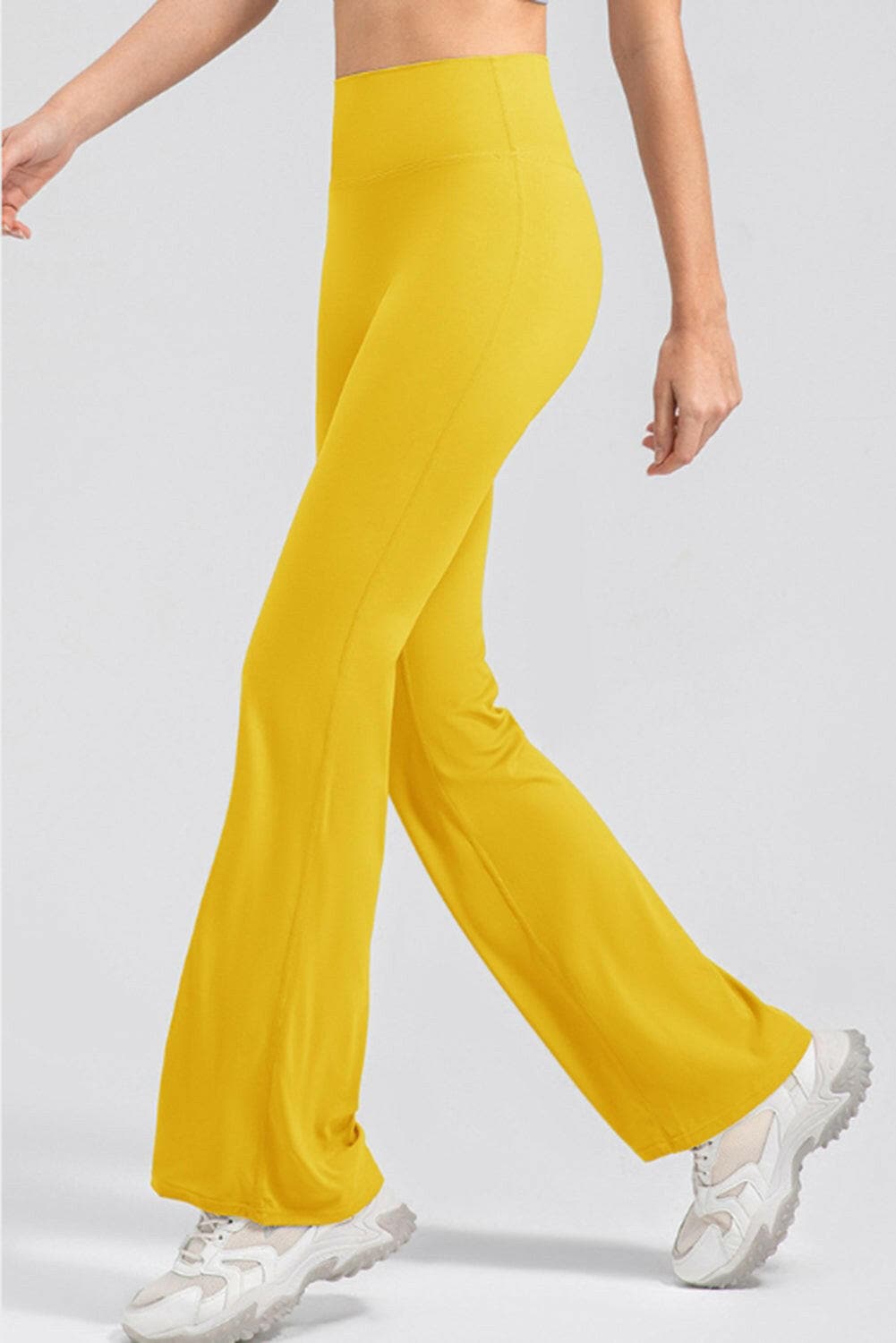 High Waist Straight Active Pants.