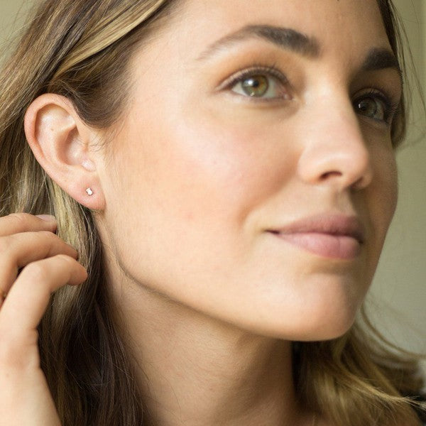 Crystal Baguette Studs Coco’s Tee Boutique