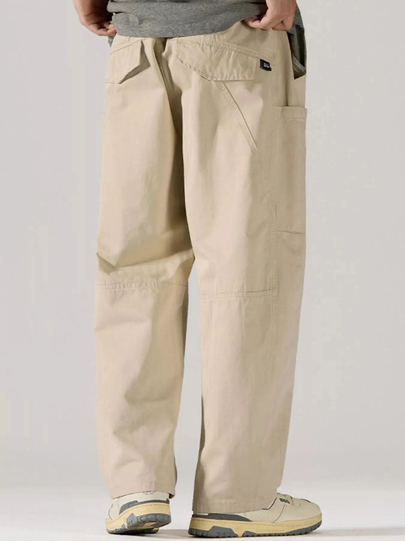 Men's Full Size Relaxed Fit Casual Pants Plus Size Simply Love
