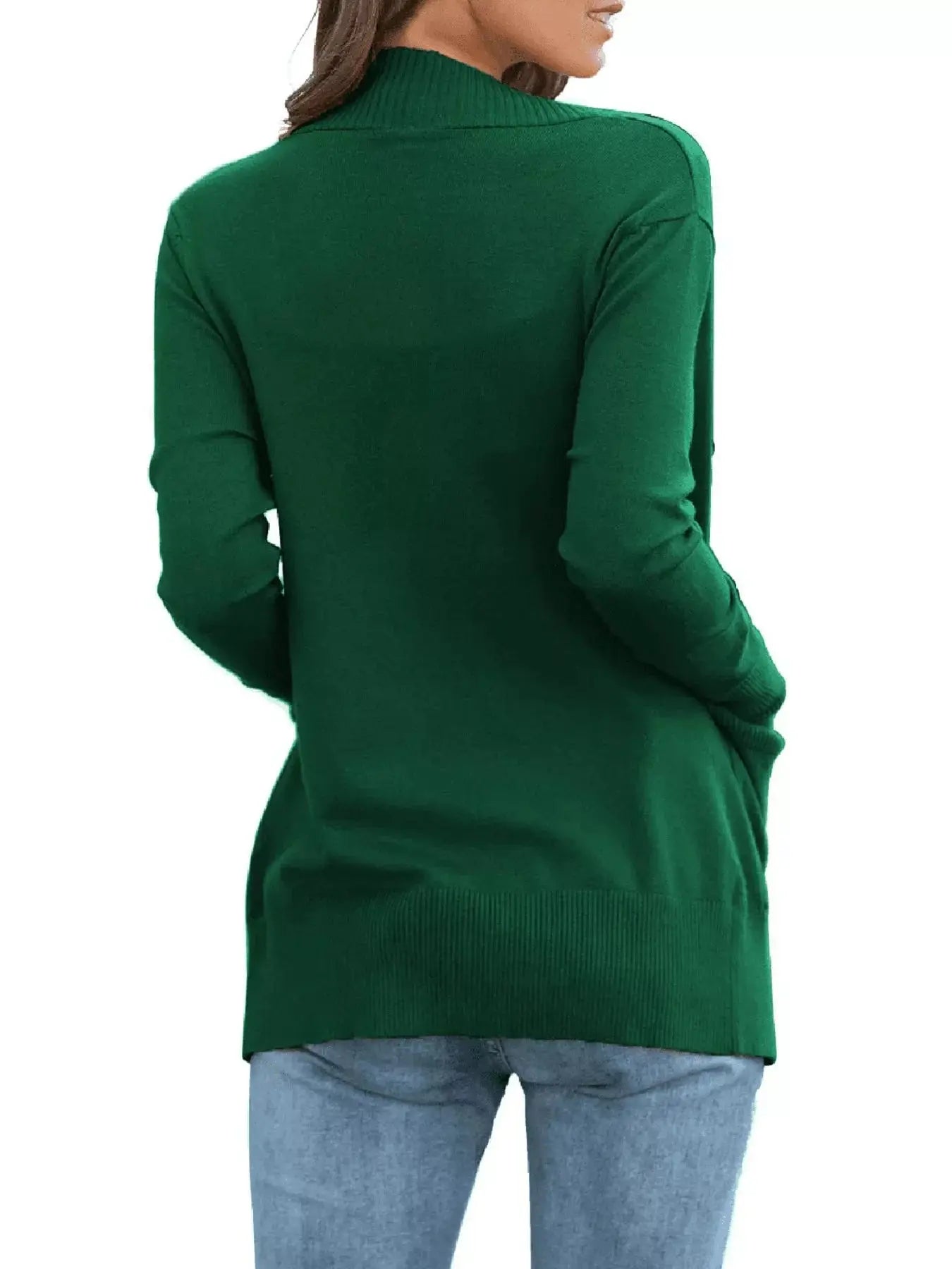 Open Front Knit Cardigan Simply Love