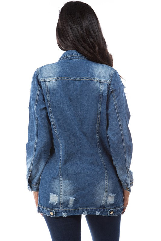 Stylish women's denim jacket for every occasion