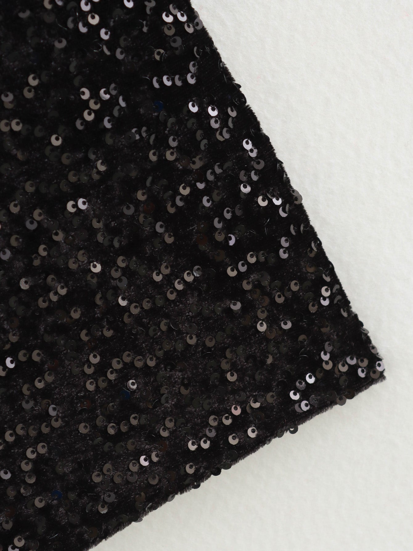 Winter Women Clothing Velvet Texture Sleeveless Back V neck Hip Dress Bella Mia