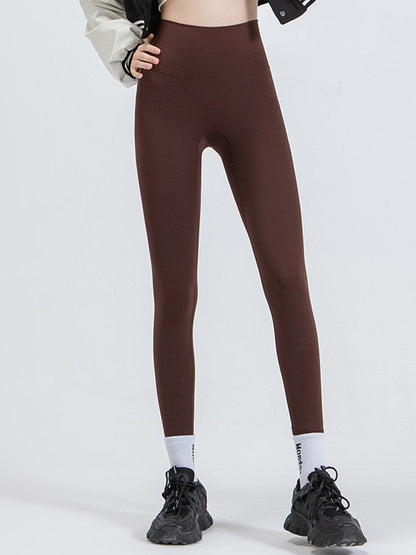 Wide Waistband Sports Leggings.