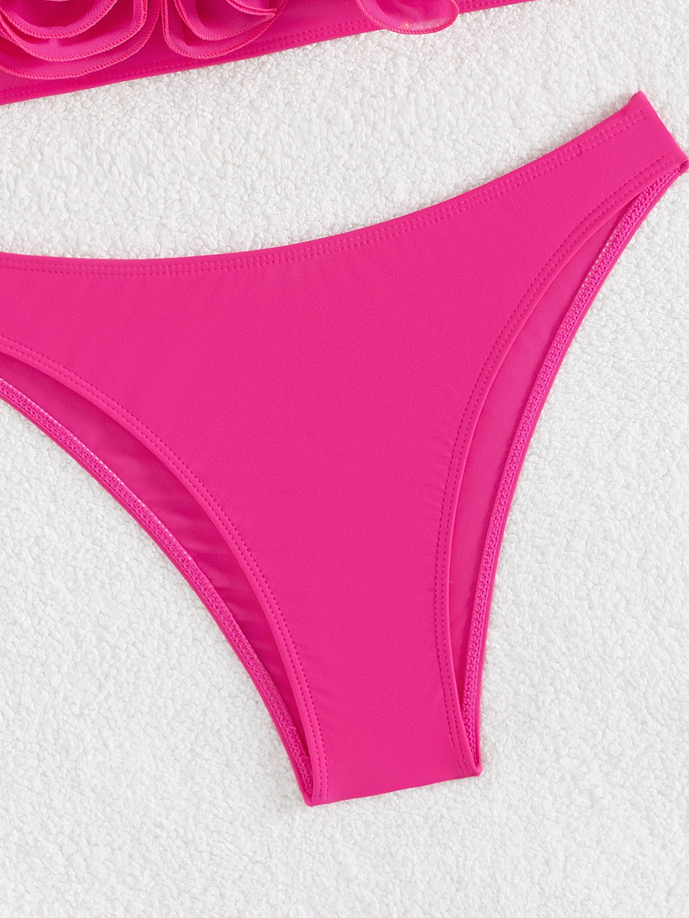 Split Swimsuit Women Rose Flat Bikini Sexy High Waist Bikini Swimsuit Bella Mia