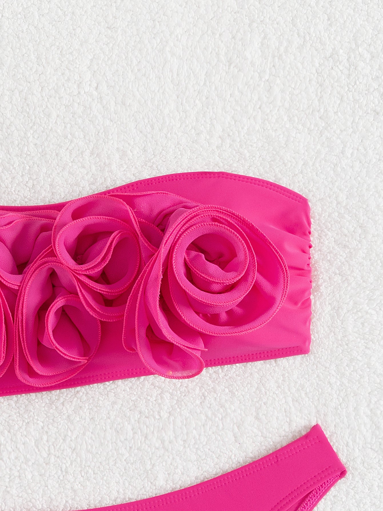 Split Swimsuit Women Rose Flat Bikini Sexy High Waist Bikini Swimsuit Bella Mia