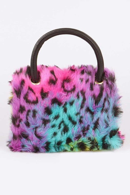 Mix Color Leopard Print Iconic Swing Bag Coco’s Tee Boutique
