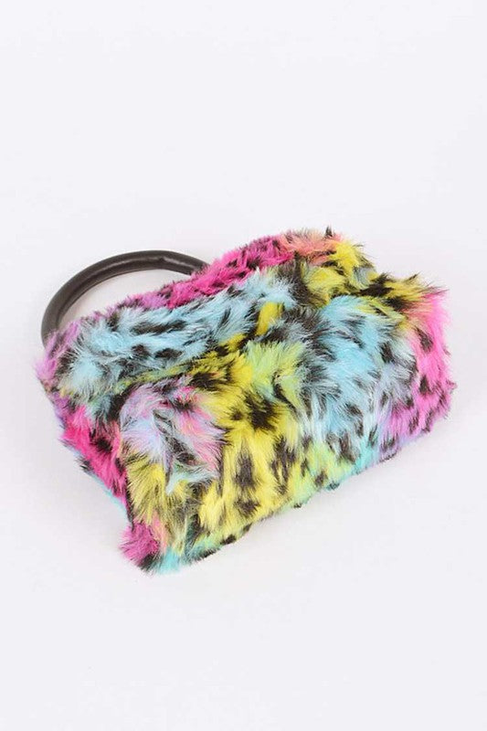 Mix Color Leopard Print Iconic Swing Bag Coco’s Tee Boutique