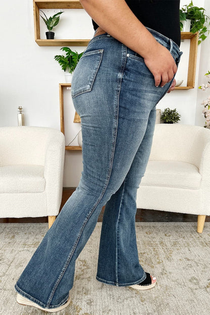 Judy Blue high waist retro flare jeans