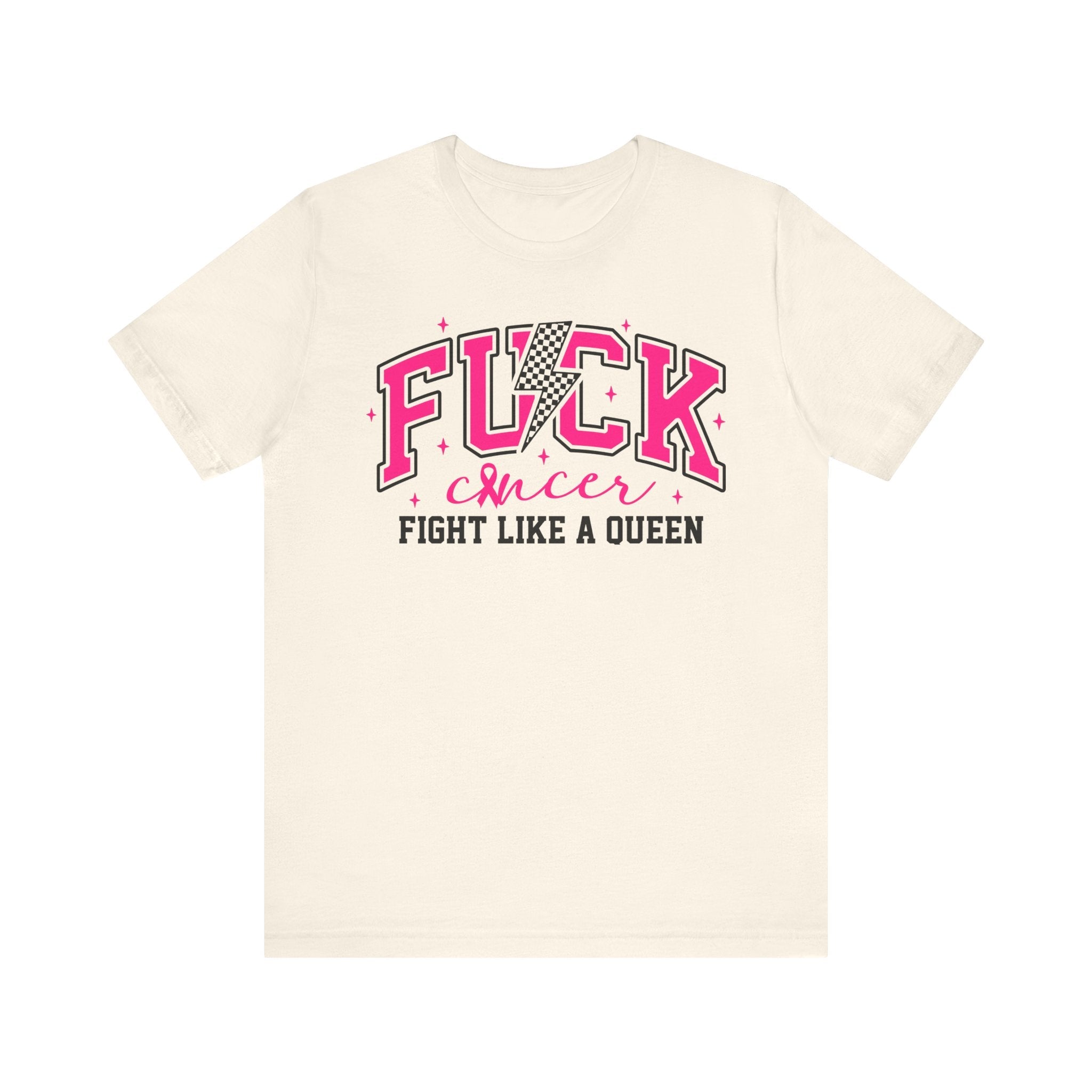 Empowering Cancer Awareness Tee Fight Like A Queen Shirt Inspirational Unisex T Shirt Bold Statement Top For Fighters Coco’s Tee Boutique