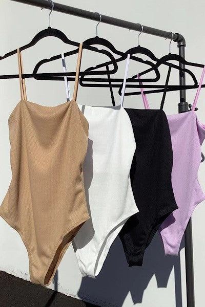 Rib knit bodysuit Miss Sparkling