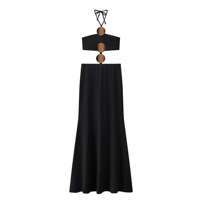 Summer Women Clothing off Shoulder Sexy Cutout Dress