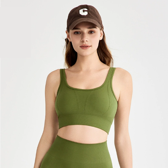 High Strength Shockproof Sports Underwear Women Running Training Beauty Back Bodycon Chest Highlight Big Push up Yoga Clothes Vest Bella Mia