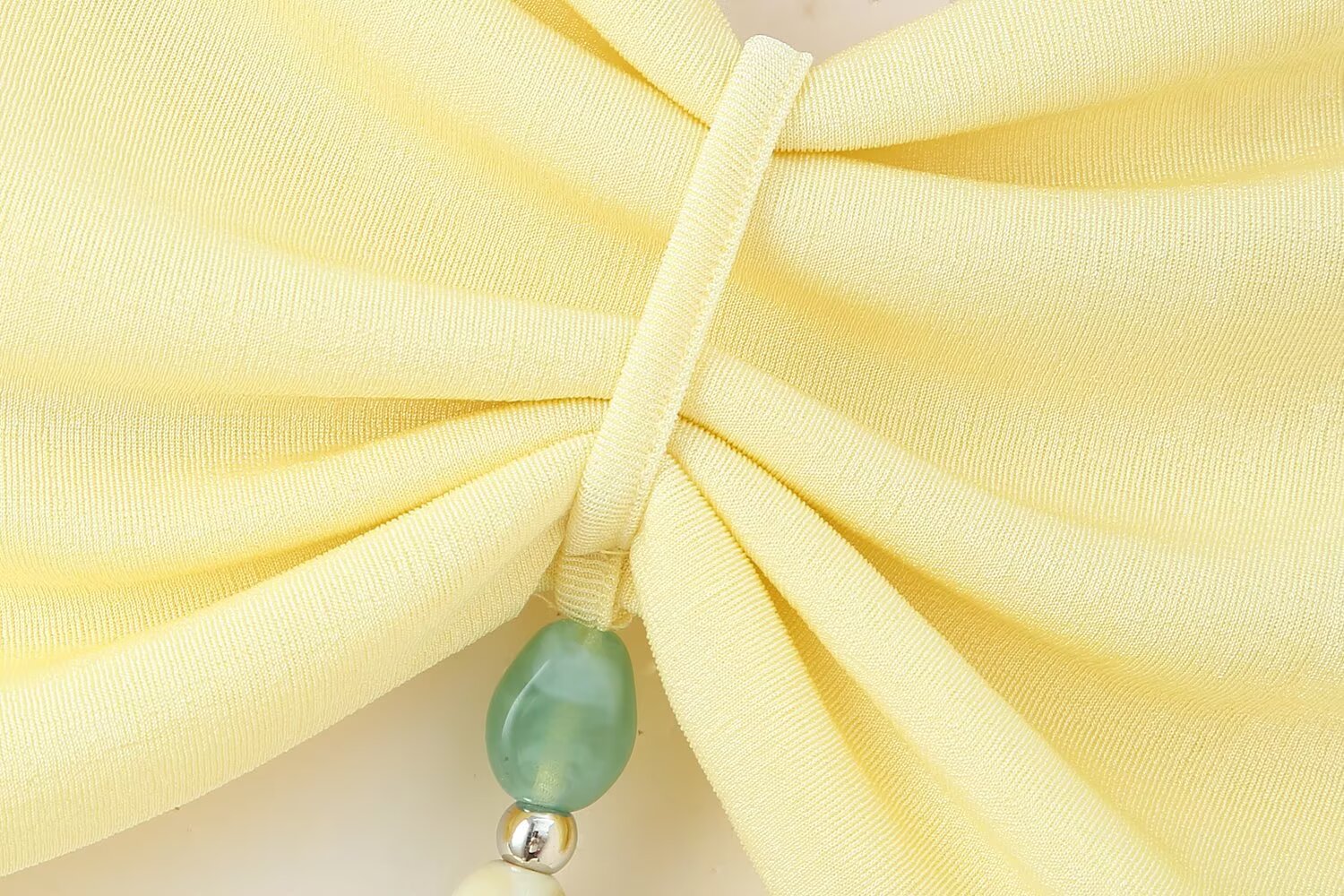 Women Clothing French Simple Sexy Backless Beads Dress Bella Mia