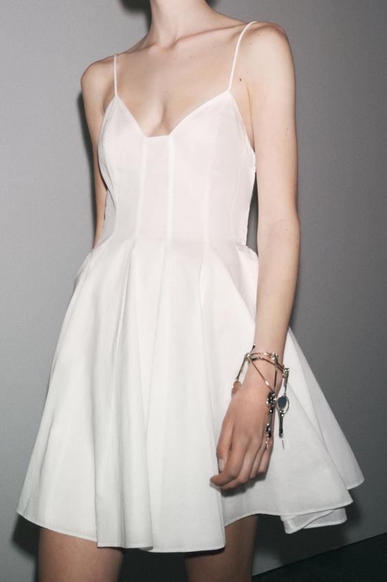 Summer Women Clothing Sexy Young Sexy Wear Waist Trimming Short Sling Dress Bella Mia