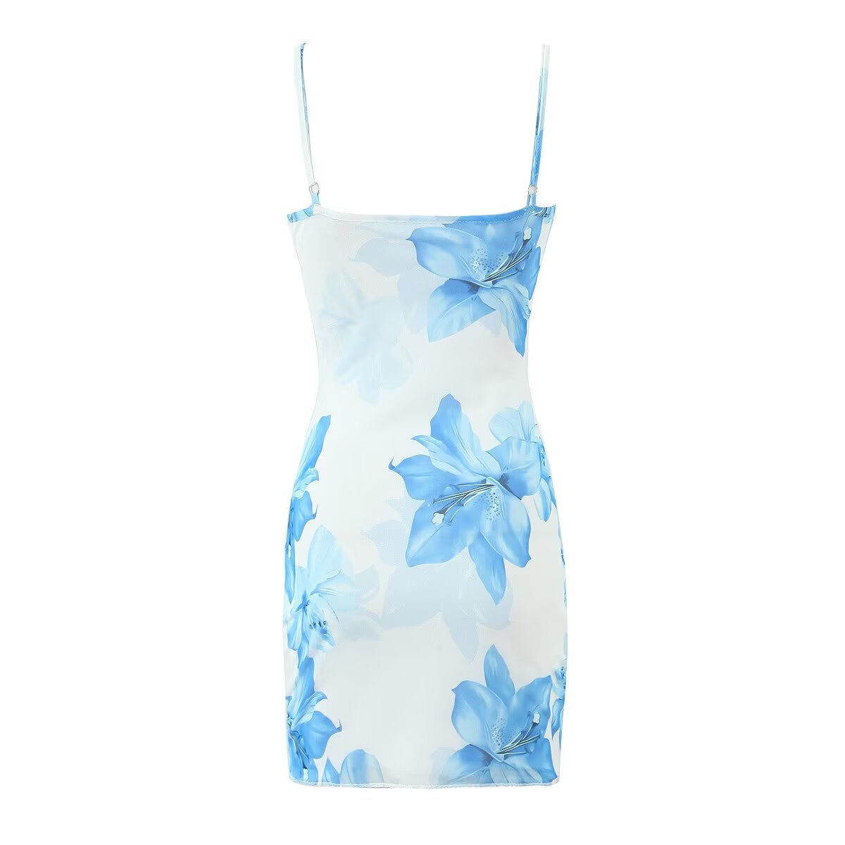 Summer Sexy Print Slim Fit Slimming Spaghetti Straps Hip Dress Bella Mia