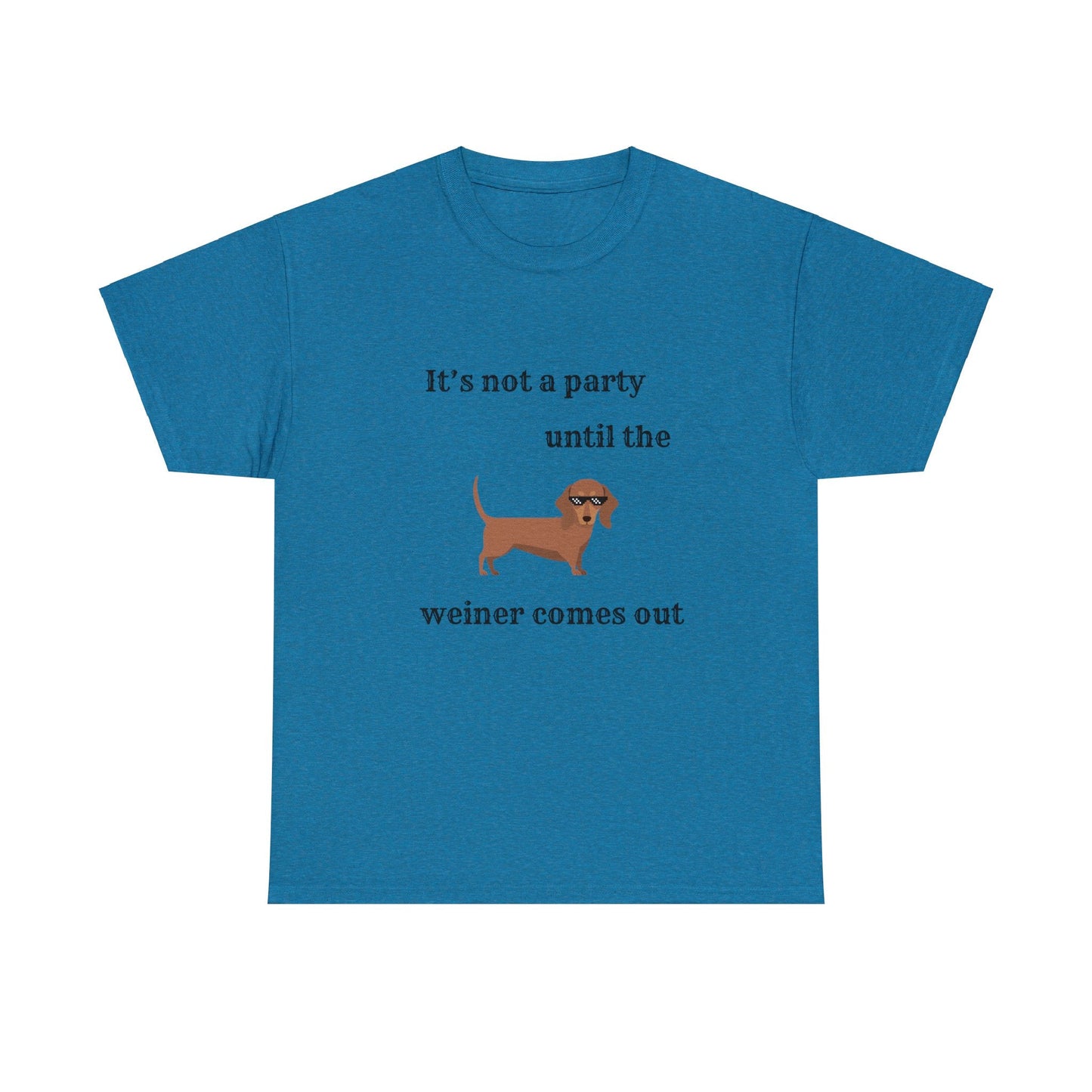 Dachshund Weiner Party Short Sleeve Tee