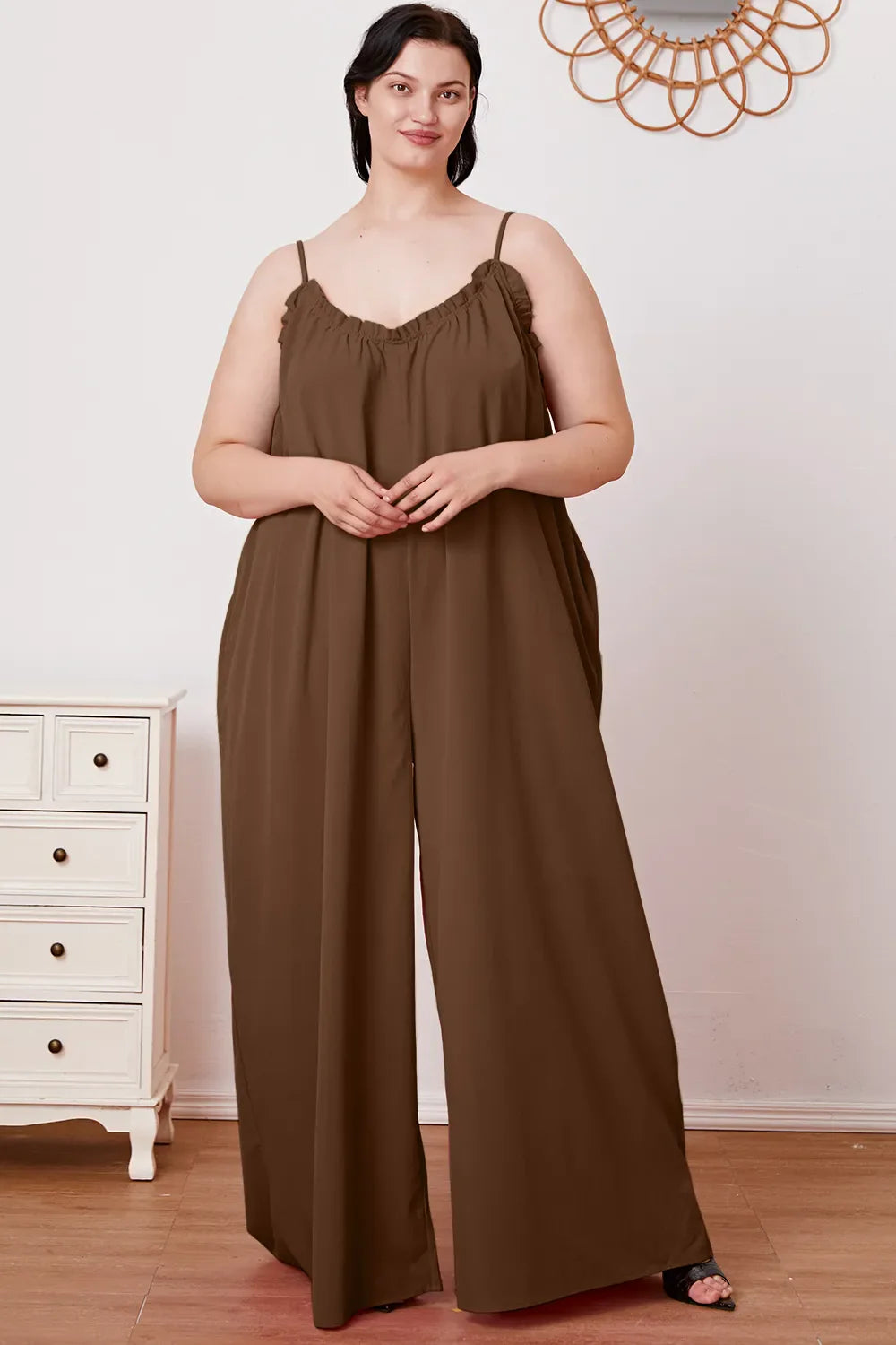 Double Take: Ruffle Cami Jumpsuit