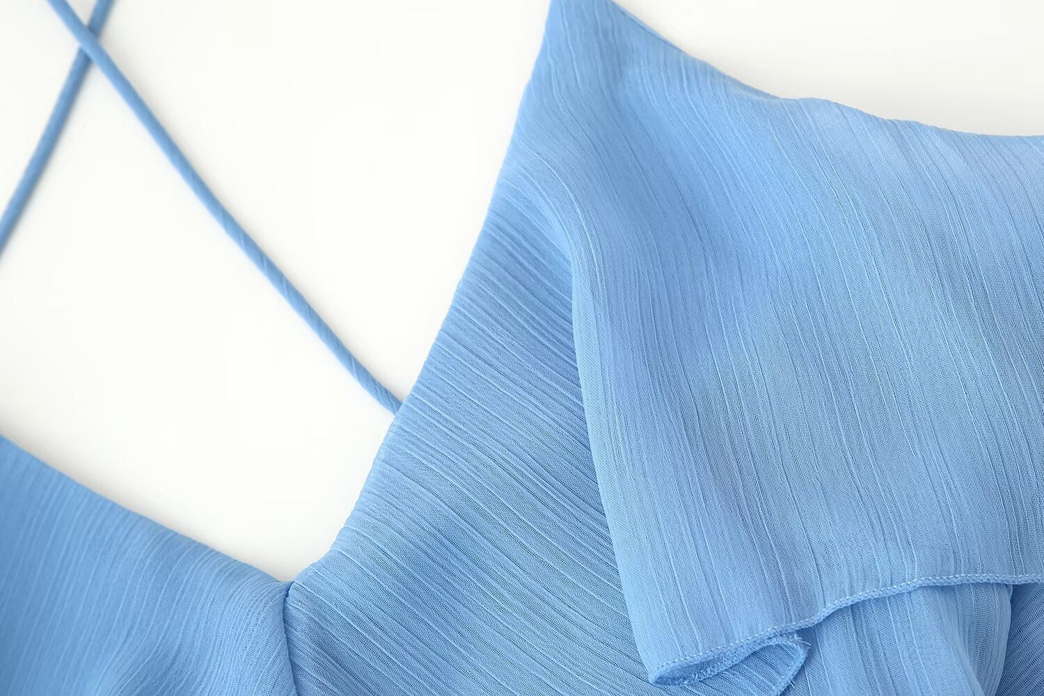 Women Clothing Laminated Decoration Sexy Suspenders Dress Bella Mia