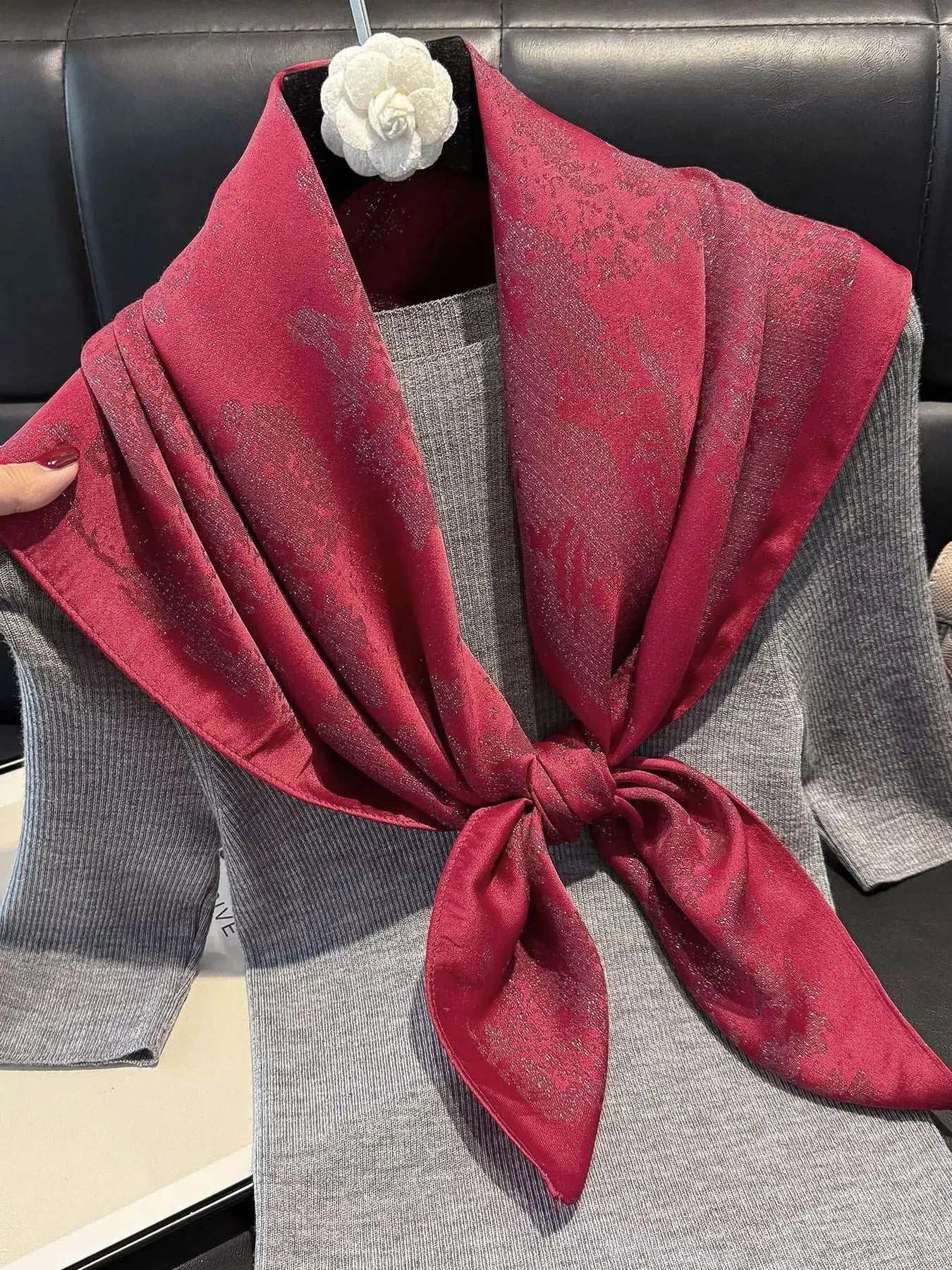 Lightweight Silk Scarf Simply Love