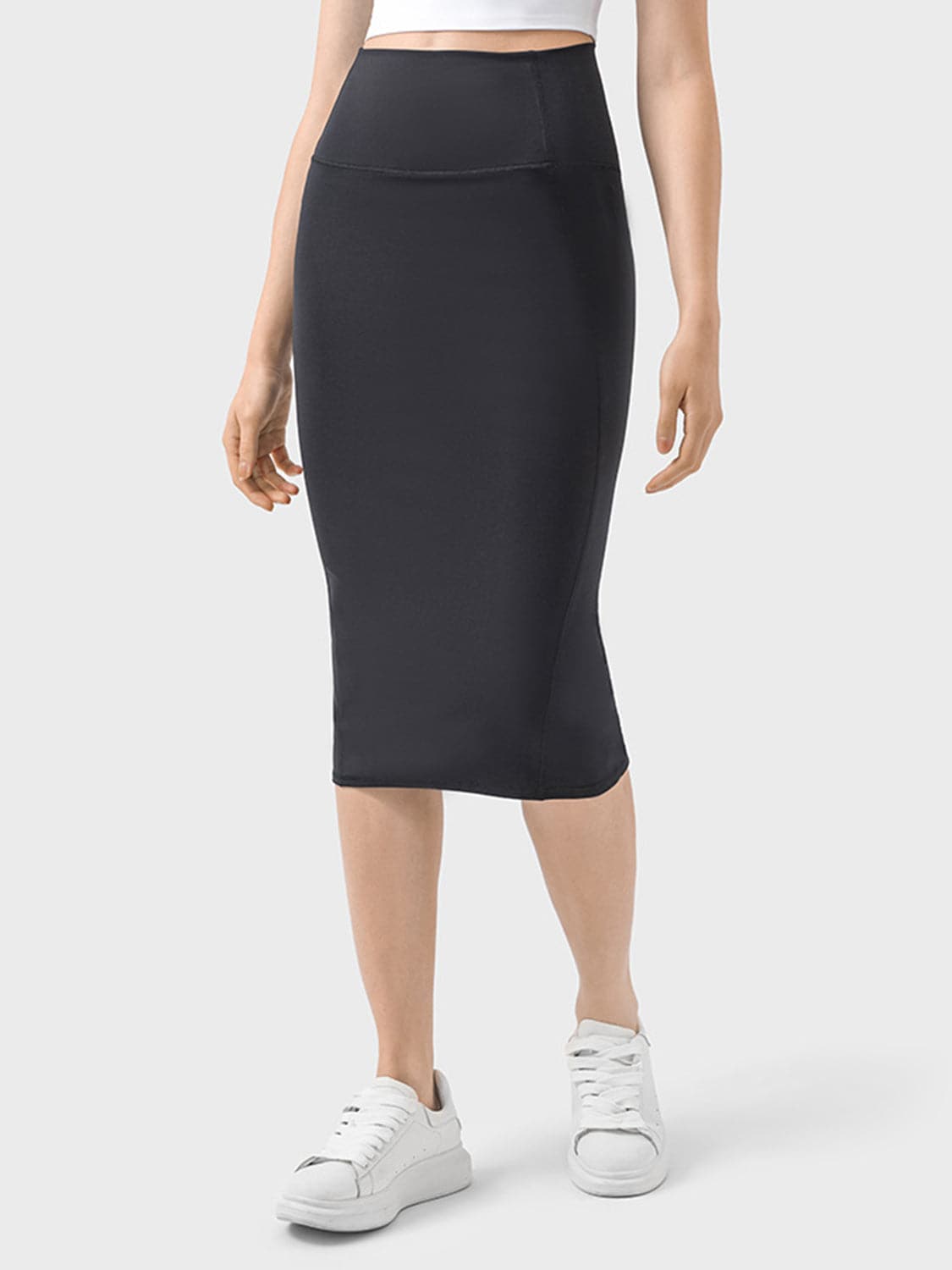 Slit Wrap Active Skirt.