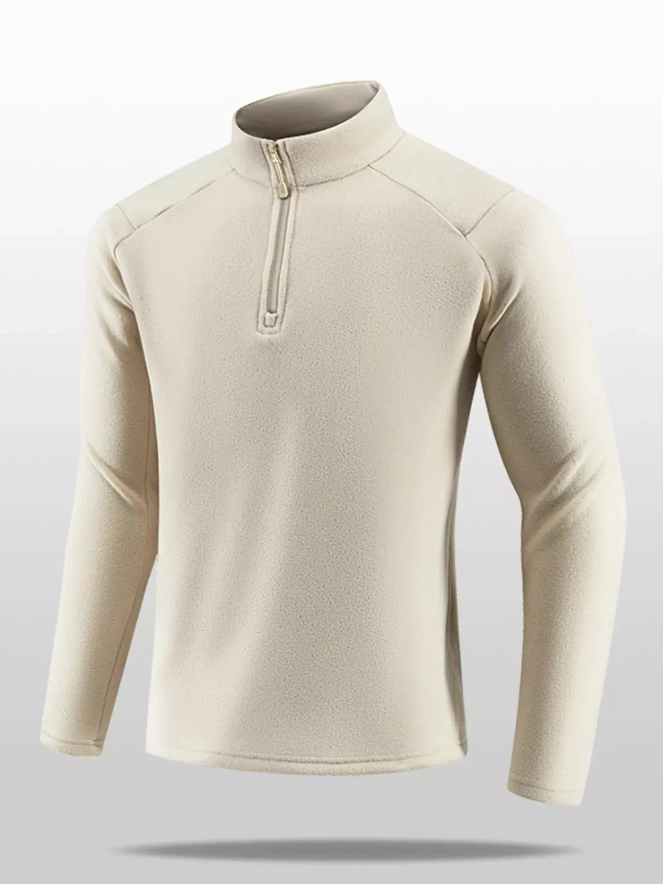 Men's Plus Size Comfortable Half-Zip Sweatshirt Simply Love