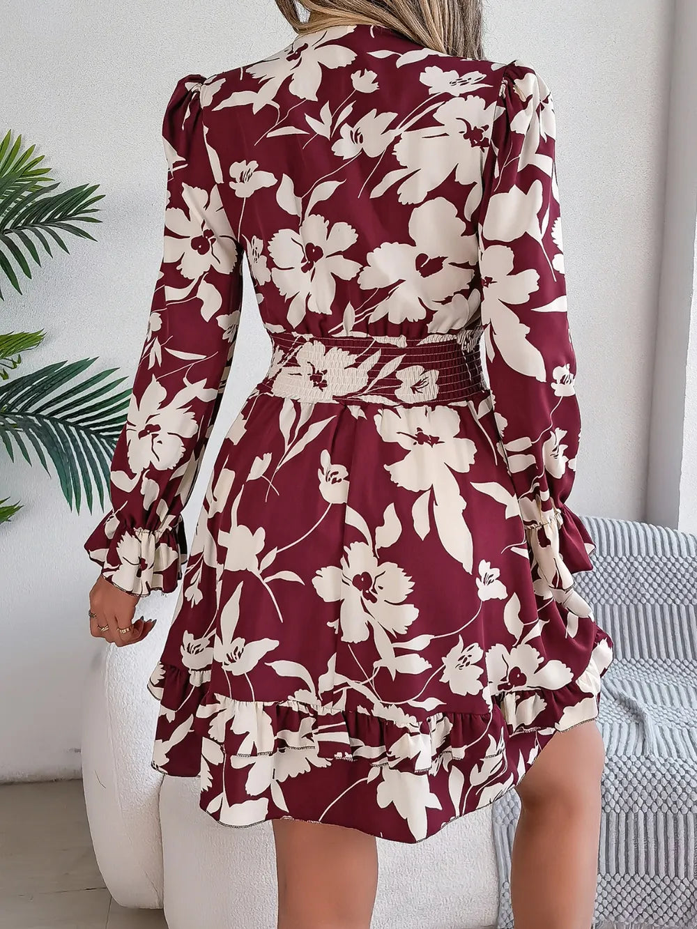 Simply Love: Ruffled Long Sleeve Dress