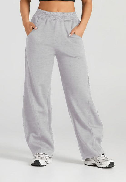 Cozy Pocketed Elastic-Waist Lounge Pants