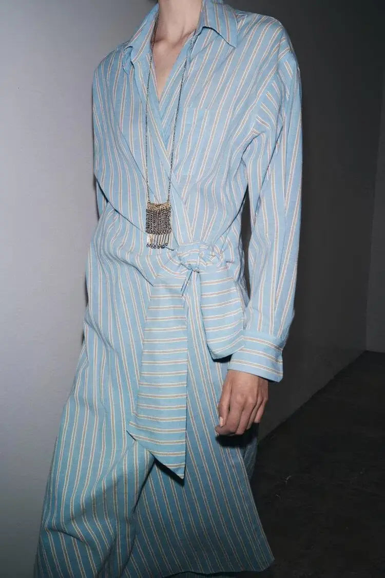 Fall Women Clothing Niche All Matching Slim Fit Slimming Casual Dress Bella Mia