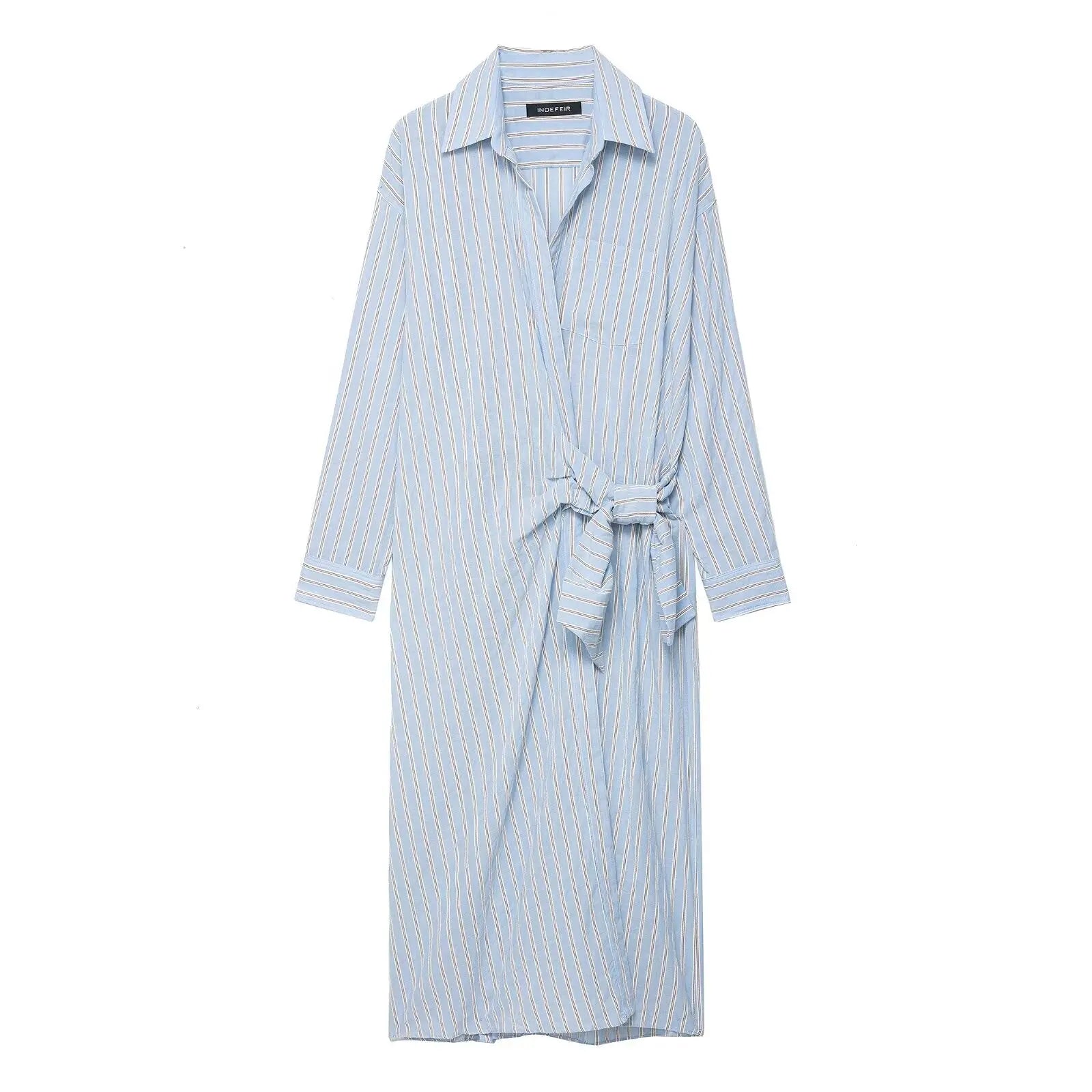 Fall Women Clothing Niche All Matching Slim Fit Slimming Casual Dress Bella Mia