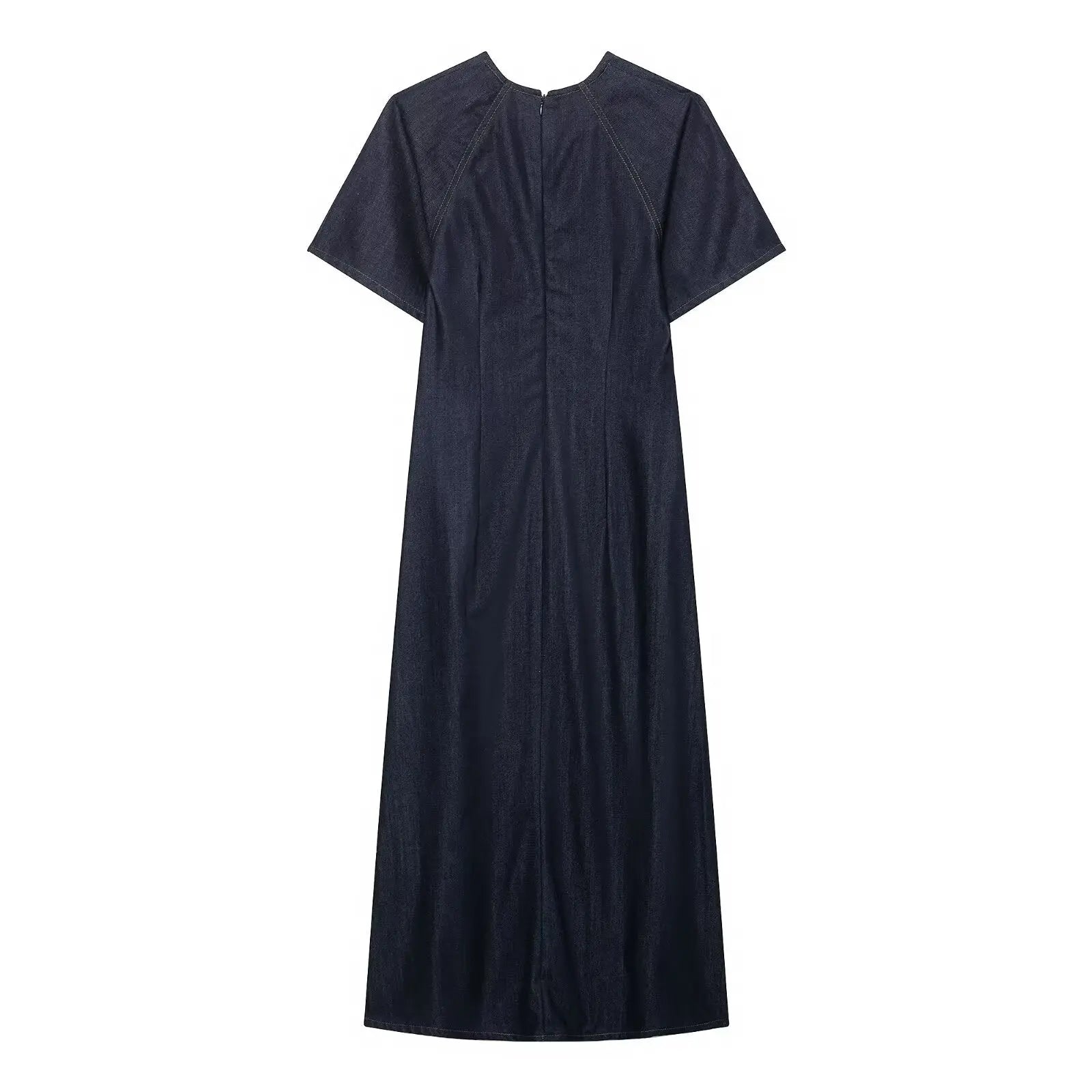 Popular Trendy Wild Series Denim Maxi Dress Niche Bella Mia