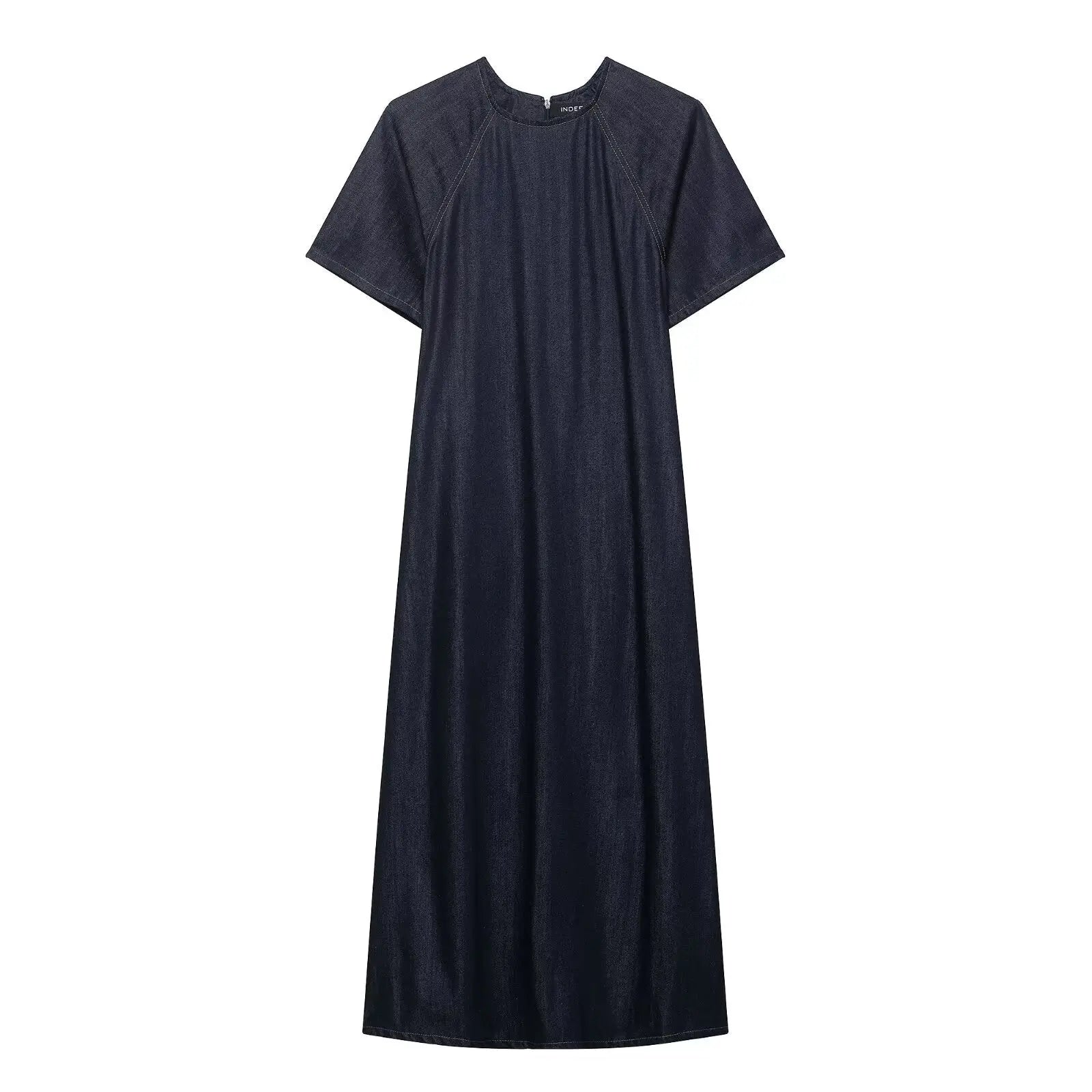 Popular Trendy Wild Series Denim Maxi Dress Niche Bella Mia