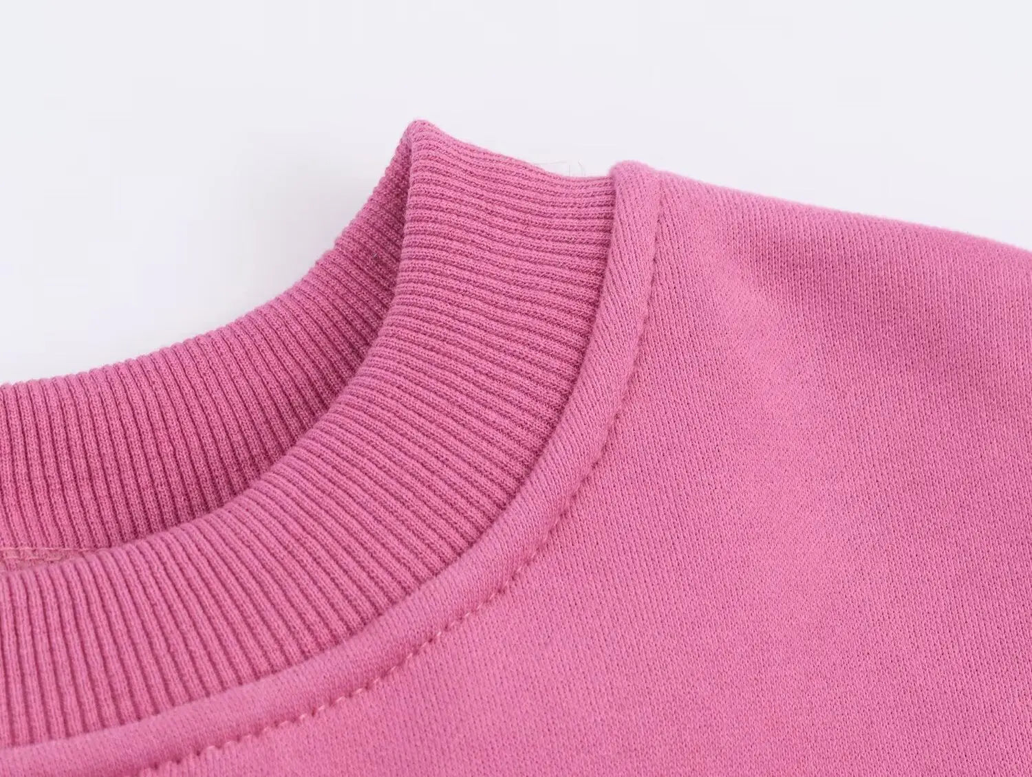 Women Clothing Autumn Winter Casual All Match round Neck Loose Printed Sweatshirts Bella Mia