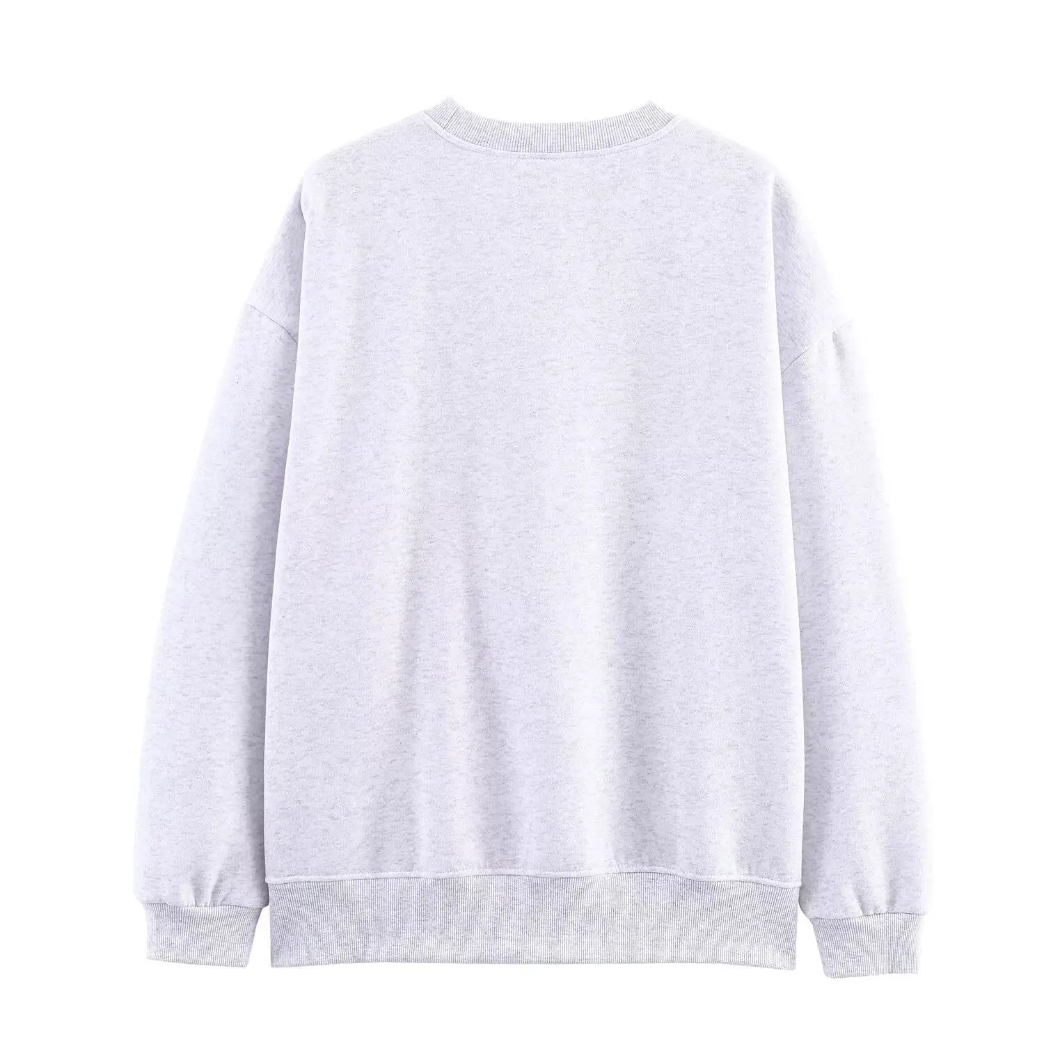 Women Clothing Autumn Loose Casual Vibrant Cartoon Print Sweatshirt Bella Mia